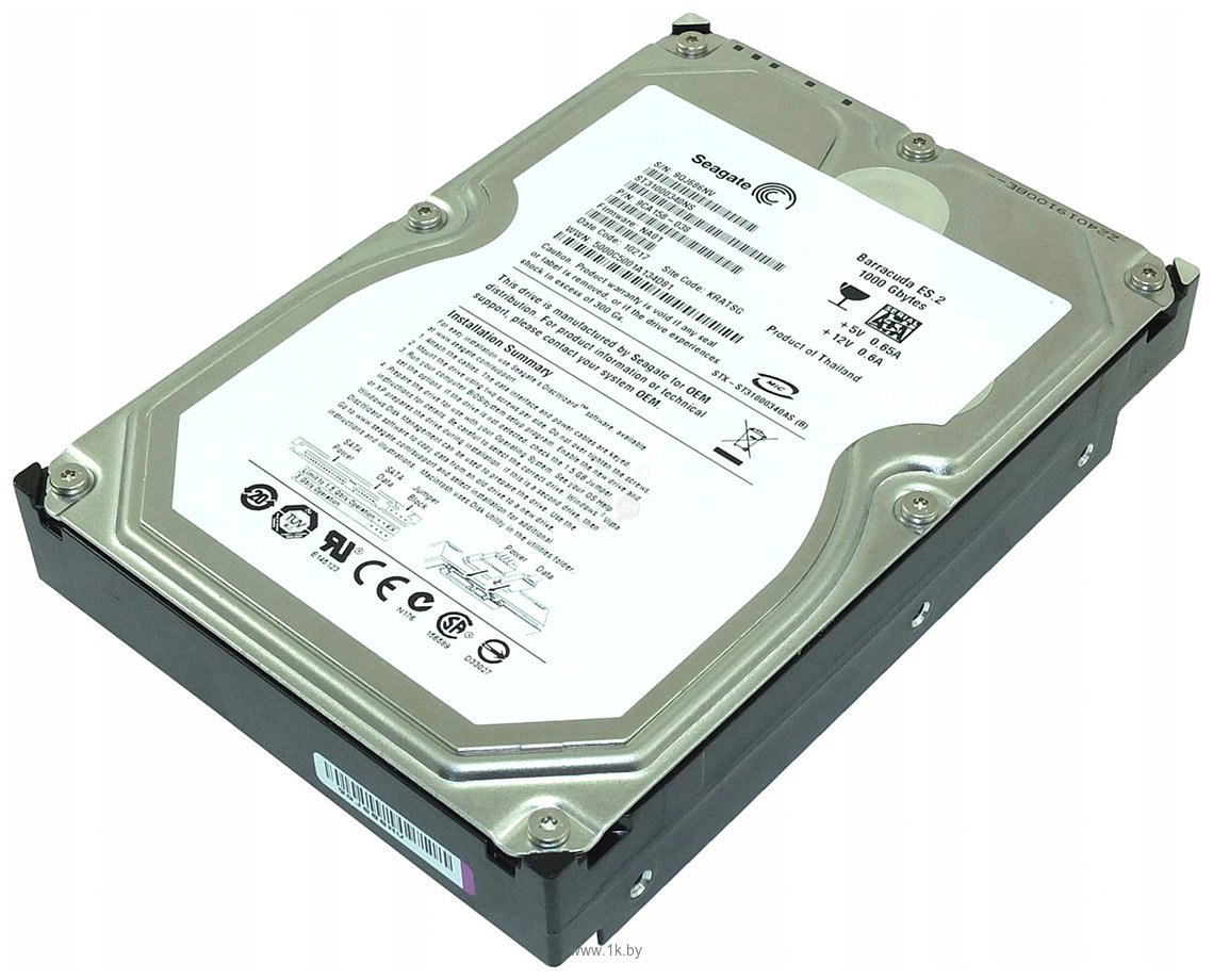 Фотографии Seagate Barracuda ES.2 1TB (ST31000340NS)