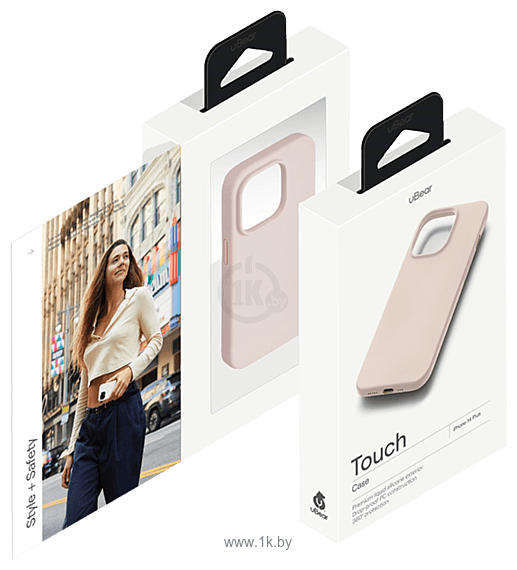 Фотографии uBear Touch Case для iPhone 14 Plus (розовый)