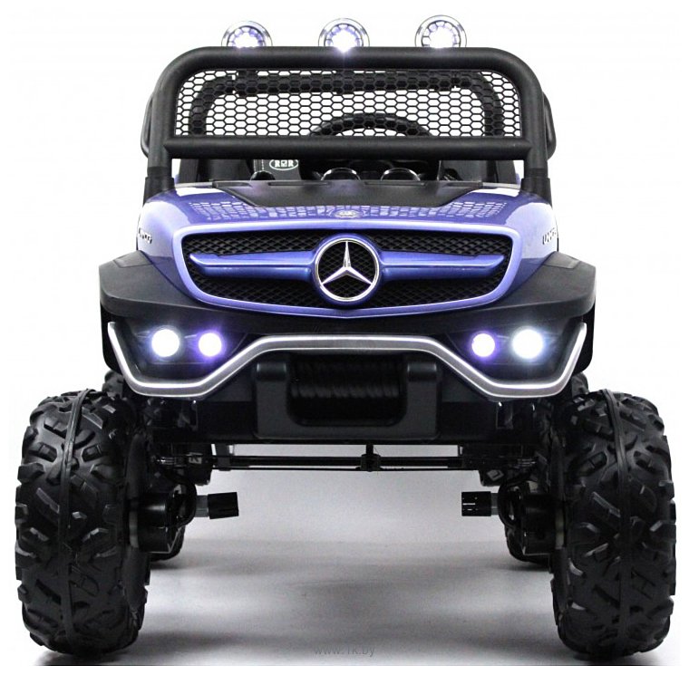 Фотографии RiverToys Mercedes-Benz Unimog Mini P777BP (синий глянец)