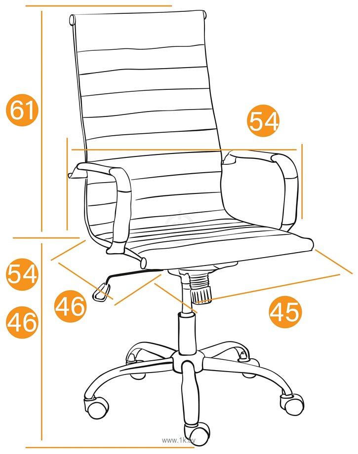 Фотографии TetChair Urban (кожзам, металлик)