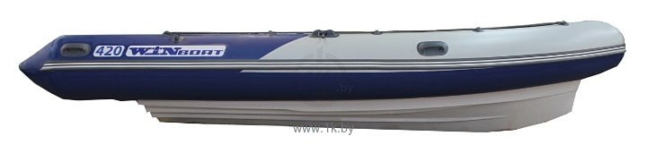 Фотографии WinBoat РИБ 420GT + консоль мини + рулевое управление + кормовой рундук