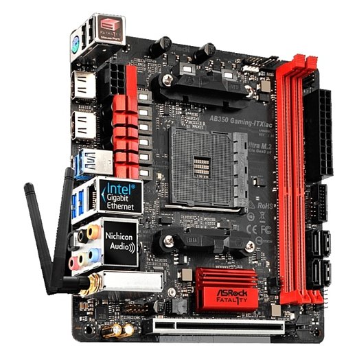 Фотографии ASRock Fatal1ty AB350 Gaming-ITX/ac