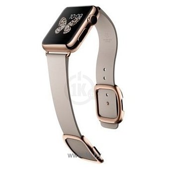 Фотографии Apple Watch Edition 38mm Rose Gold with Rose Modern Buckle (MJ3K2)