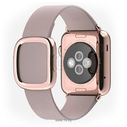 Фотографии Apple Watch Edition 38mm Rose Gold with Rose Modern Buckle (MJ3K2)