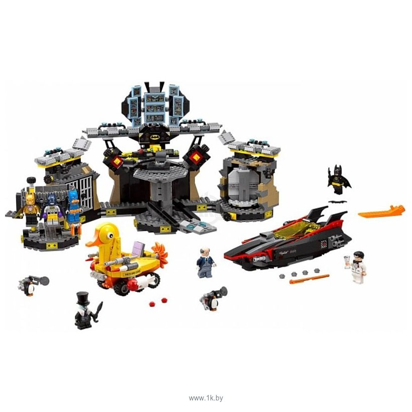 Фотографии Lepin Marvel 07052 Нападение на Бэтпещеру