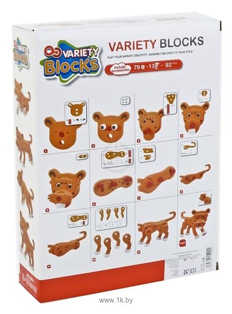Фотографии Wabro Variety Blocks 3118 Леопард