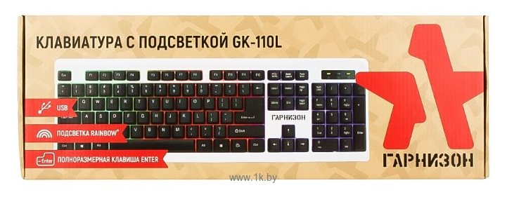 Фотографии Гарнизон GK-110L Silver USB