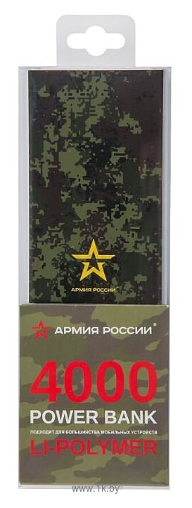 Фотографии Red Line J01 Армия России дизайн №2 УТ000017052 4000 mAh