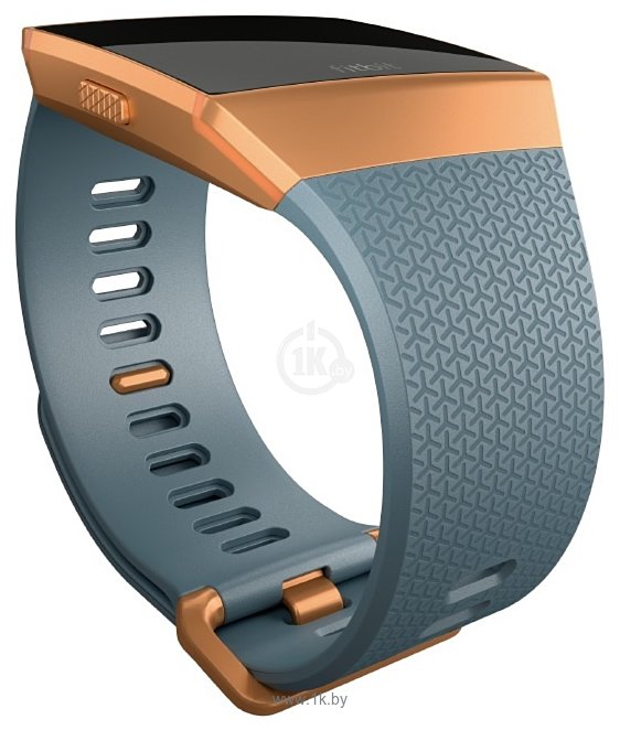 Фотографии Fitbit классический для Fitbit Ionic (S, синий/оранжевый)