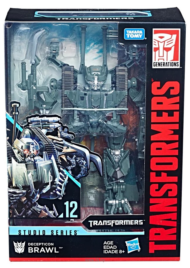 Фотографии Hasbro Transformers Studio 12 Voyager Movie 1 Decepticon Brawl E0772
