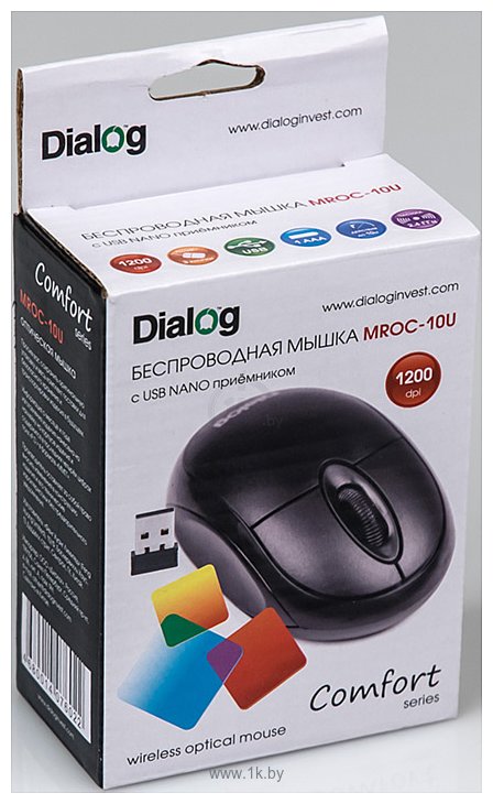 Фотографии Dialog MROC-10U black USB