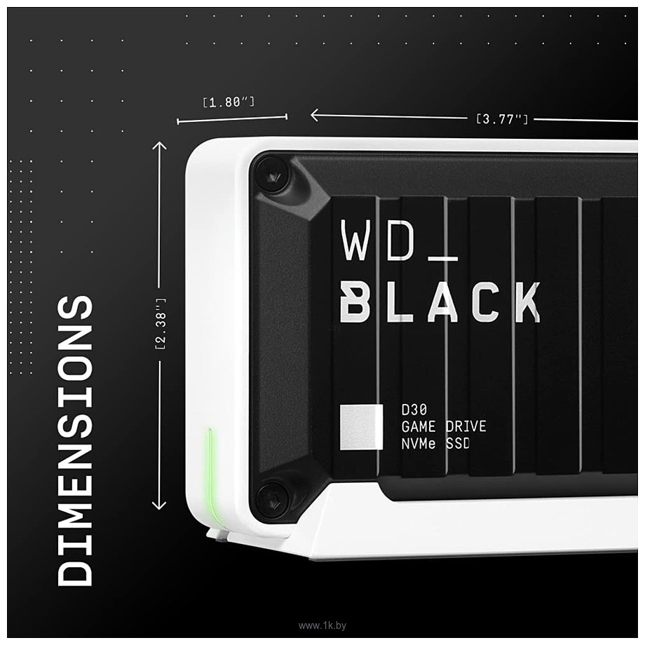 Фотографии WD D30 Game Drive for Xbox 1TB WDBAMF0010BBW