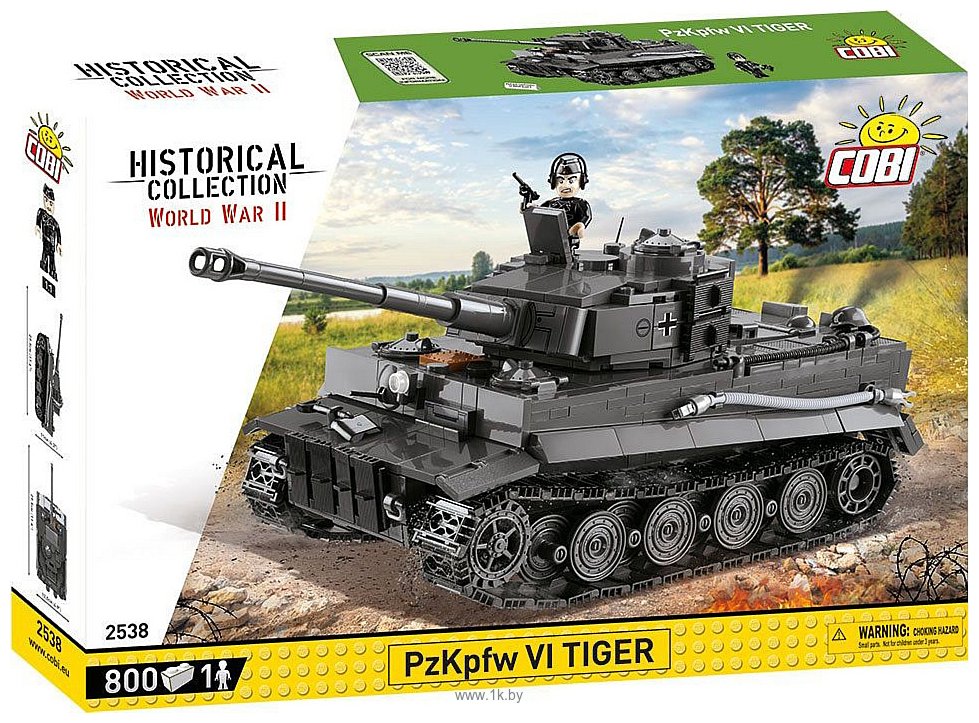 Фотографии Cobi World War II 2538 Panzerkampfwagen VI Tiger Ausf.E