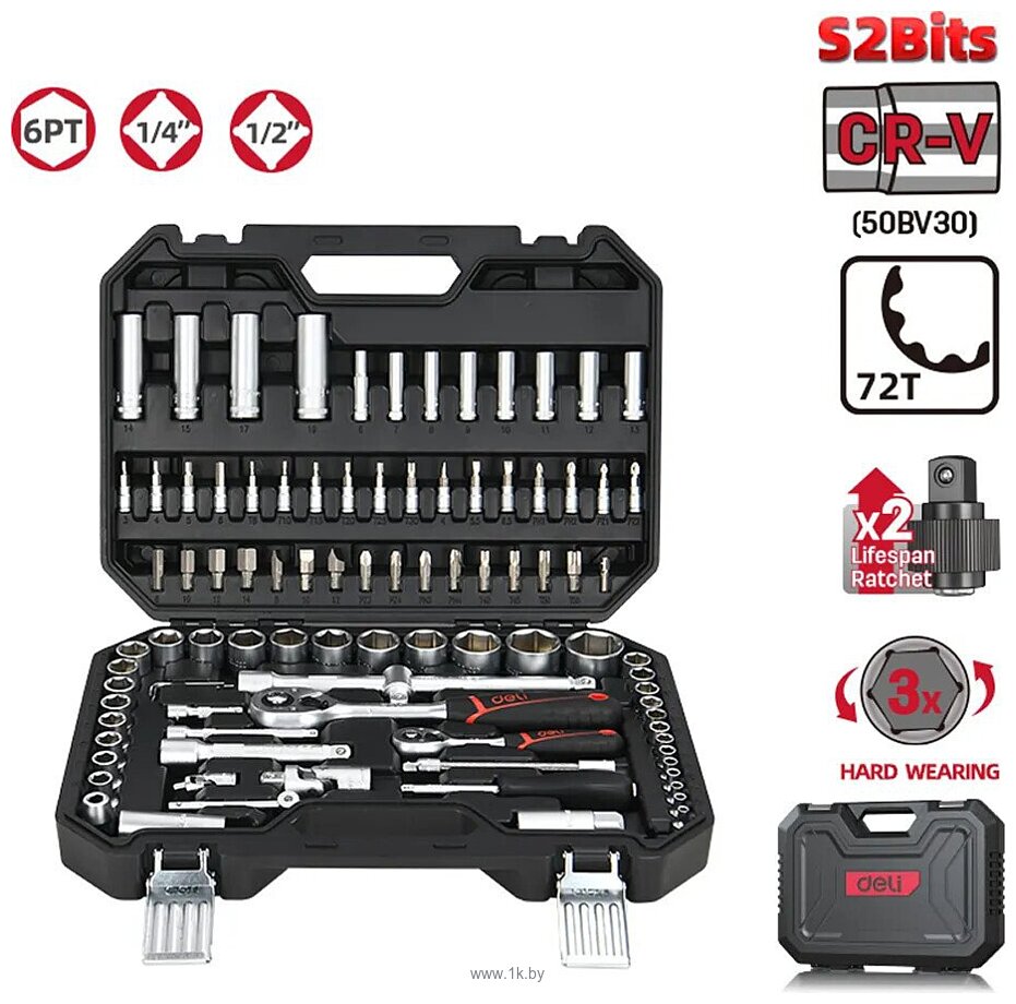 Фотографии Deli EDQ44094 94 предмета