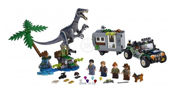 Фотографии LEGO Jurassic World 75935 Поединок с бариониксом: охота за сокровищами