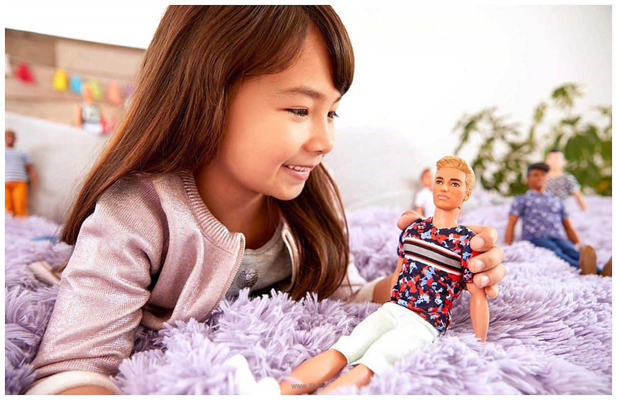 Фотографии Barbie Ken Fashionistas Doll - Original with Blonde Hair FXL65