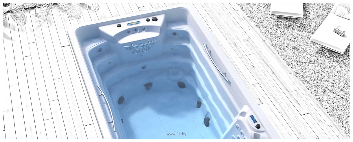 Фотографии Aquavia Spa Compact Pool Inground 400x230 (белый)