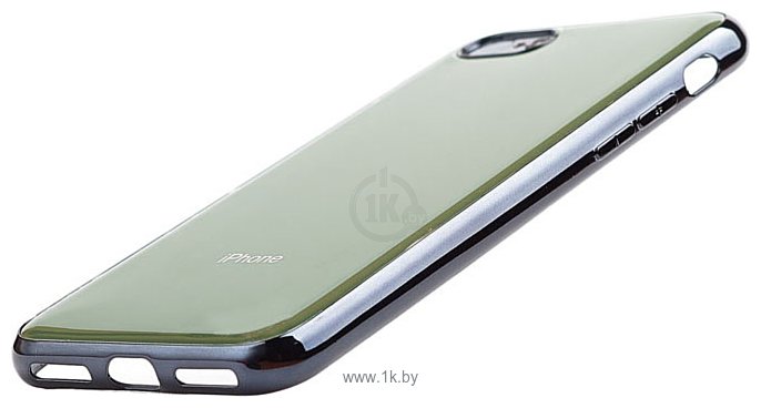Фотографии EXPERTS Plating Tpu для Apple iPhone 7 (темно-зеленый)