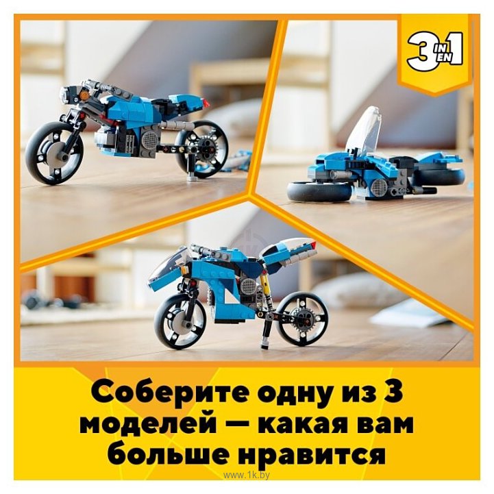 Фотографии LEGO Creator 31114 Супербайк