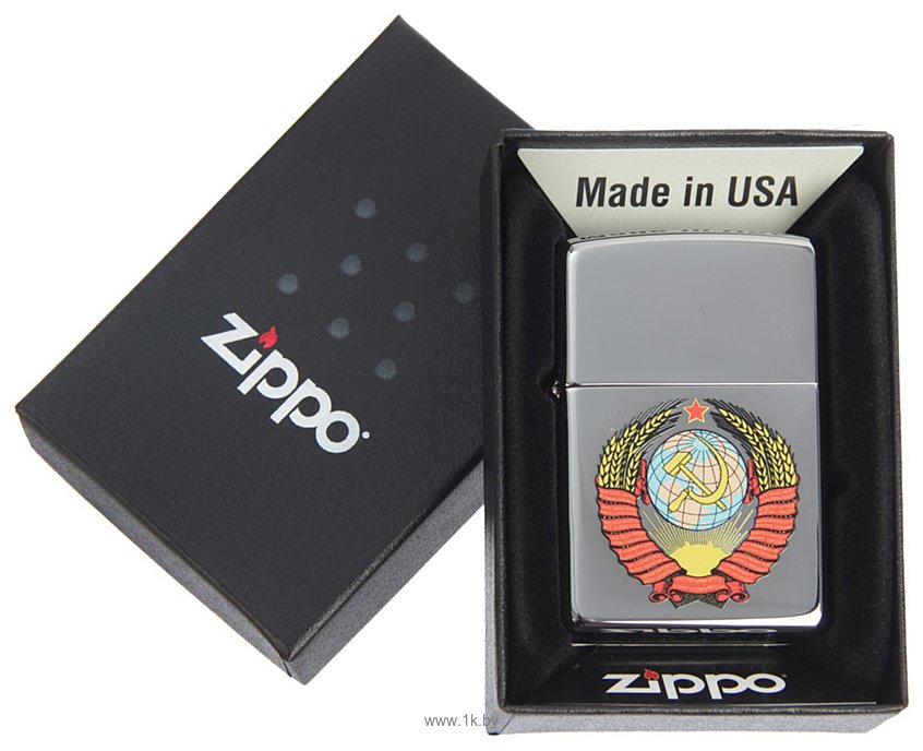 Фотографии Zippo 250 Герб СССР