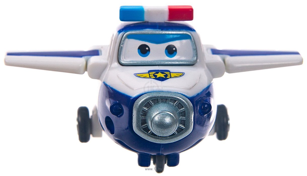 Фотографии Super Wings Полицейская машина Пола с фигуркой EU730841