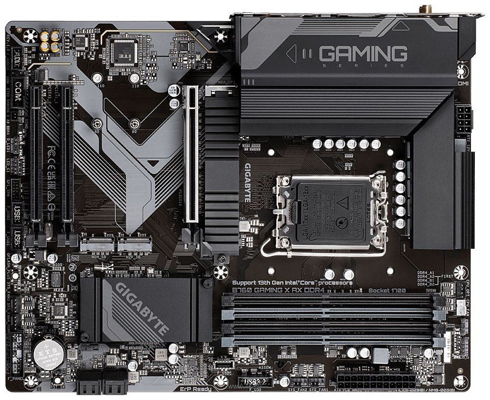 Фотографии GIGABYTE B760 GAMING X AX DDR4 (rev. 1.0)