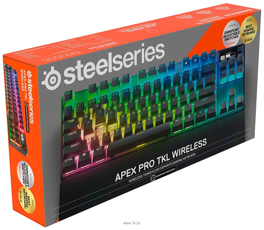 Фотографии SteelSeries Apex Pro TKL 2023 Wireless нет, кириллицы