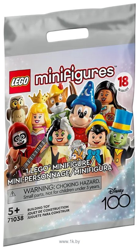 Фотографии LEGO Minifigures 71038 Минифигурки 100 лет Disney