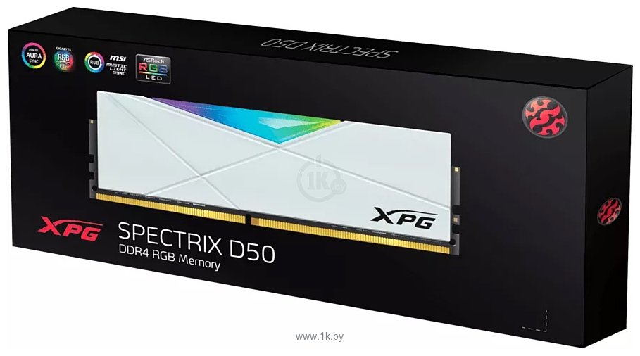 Фотографии ADATA XPG Spectrix D50 RGB AX4U360032G18I-SW50