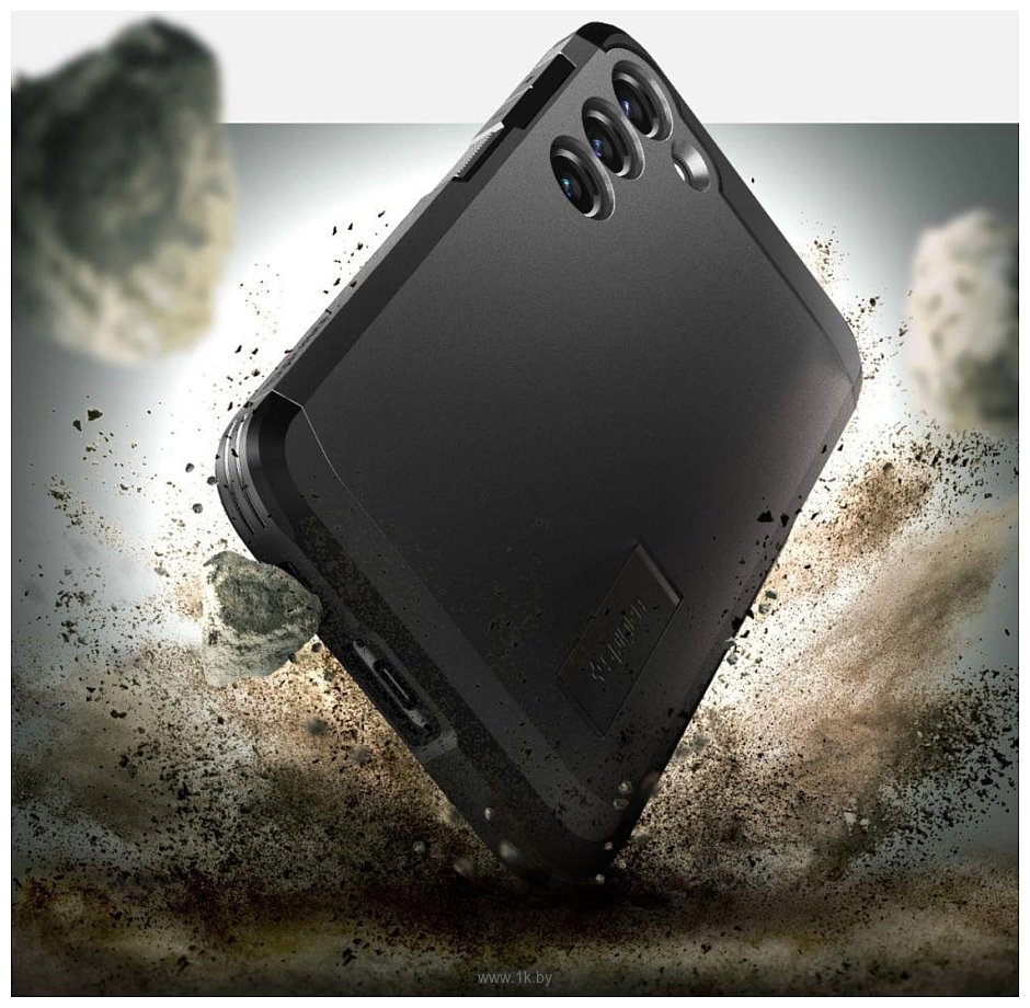 Фотографии Spigen Tough Armor для Galaxy S23 Plus ACS05672 (черный)