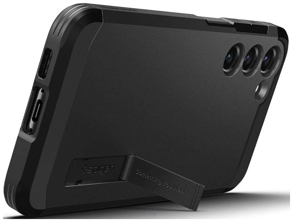 Фотографии Spigen Tough Armor для Galaxy S23 Plus ACS05672 (черный)