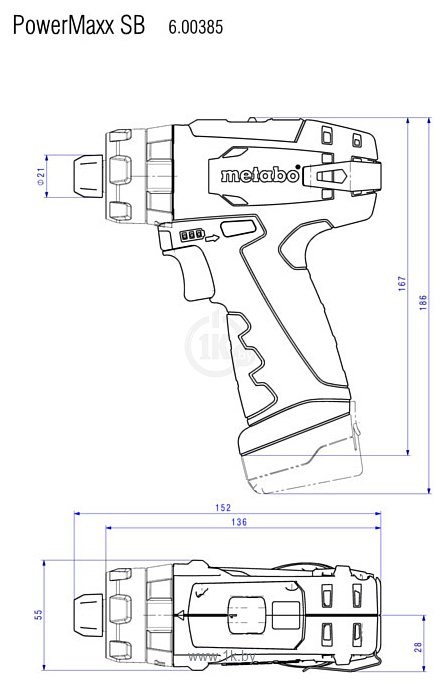 Фотографии Metabo Powermaxx SB Basic (600385500)