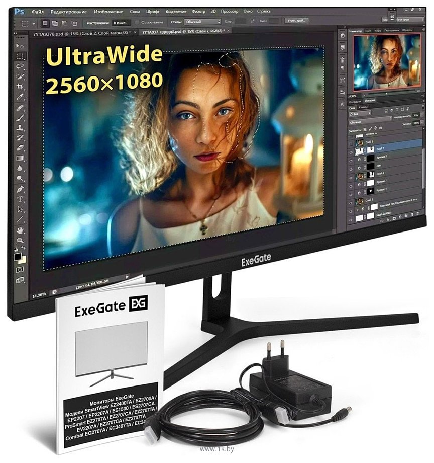 Фотографии ExeGate SmartView ES1500 EX297302RUS