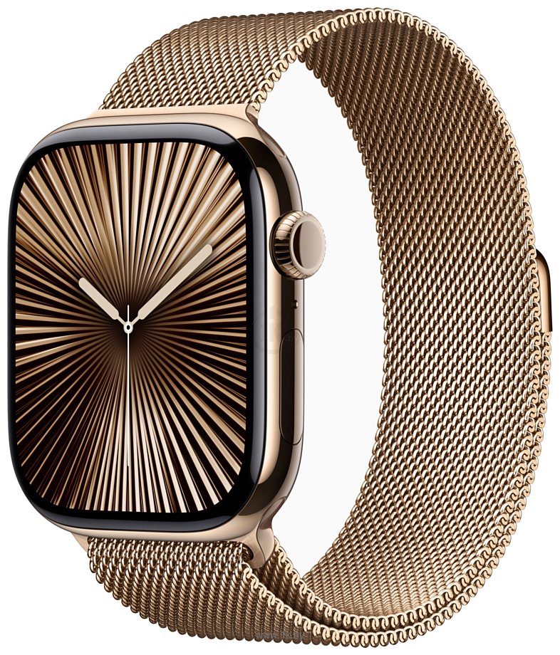 Фотографии Apple Watch Series 10 LTE 46 мм (титановый корпус, миланский ремешок)