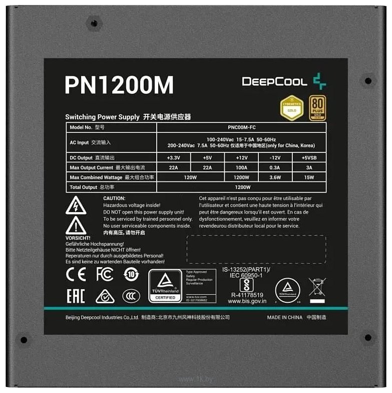 Фотографии DeepCool PN1200M