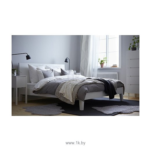 Фотографии Ikea Нордли 212x165 (белый, без основания) (699.031.48)