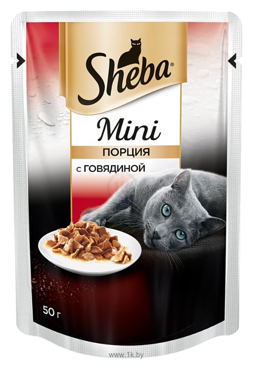 Фотографии Sheba Mini с говядиной (0.05 кг) 33 шт.