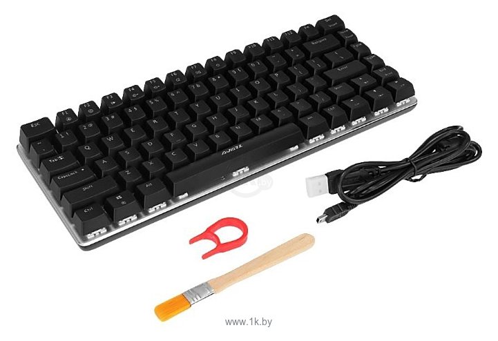 Фотографии AJAZZ AK33 RGB Gaming Keyboard MX Back black USB