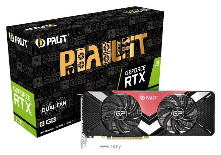 Фотографии Palit GeForce RTX 2070 Dual (NE62070020P2-1060A)