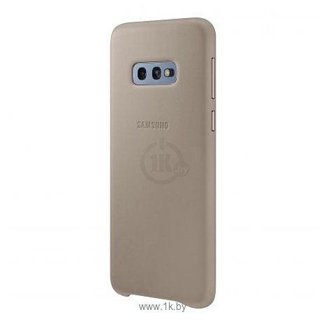Фотографии Samsung Leather Cover для Samsung Galaxy S10e (серый)