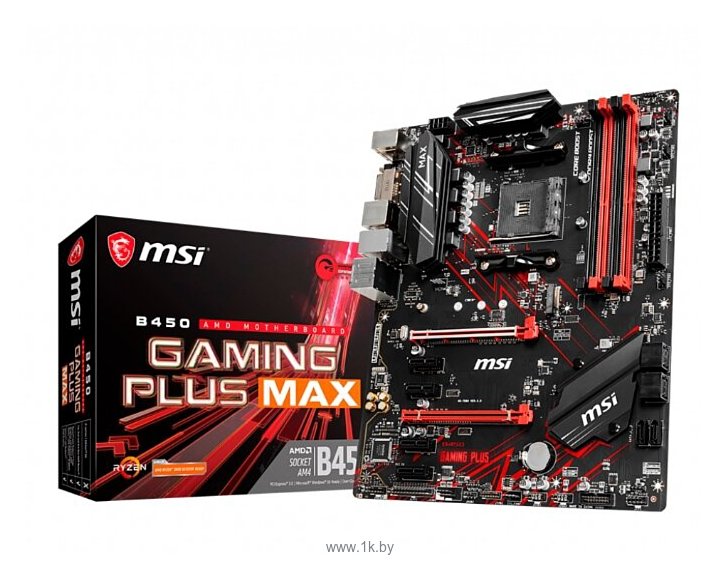 Фотографии MSI B450 GAMING PLUS MAX