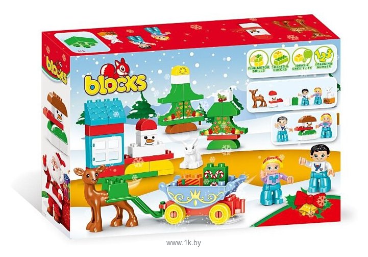 Фотографии Kids home toys Blocks 188-276 Merry Christmas