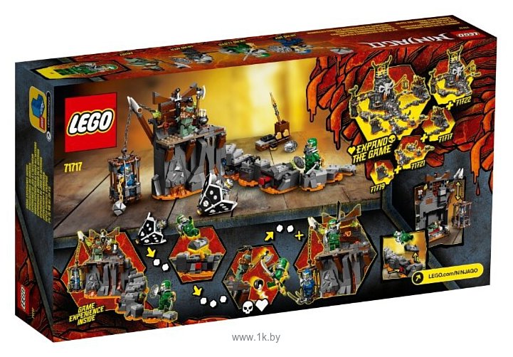 Фотографии LEGO Ninjago 71717 Путешествие в Подземелье черепа