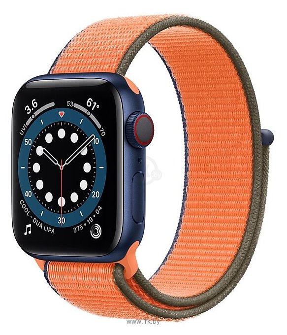 Фотографии Apple Watch Series 6 GPS + Cellular 40mm Aluminum Case with Sport Loop