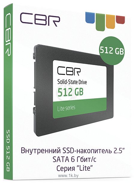 Фотографии CBR Lite 512GB SSD-512GB-2.5-LT22