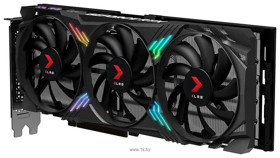 Фотографии PNY GeForce RTX 4070 XLR8 Gaming Verto Epic-X RGB Overclocked Triple Fan DLSS 3 (VCG407012TFXXPB1-O)