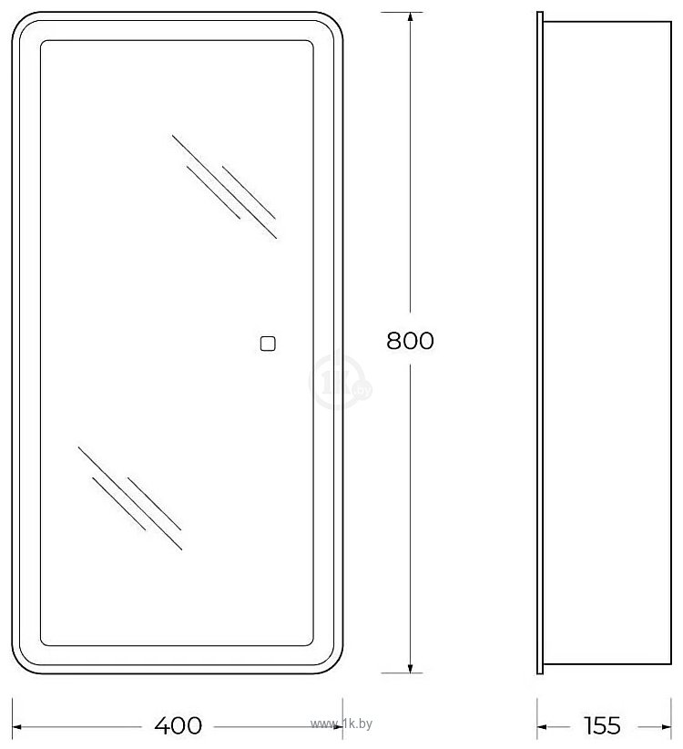 Фотографии BelBagno  SPC-MAR-400/800-1A-LED-TCH