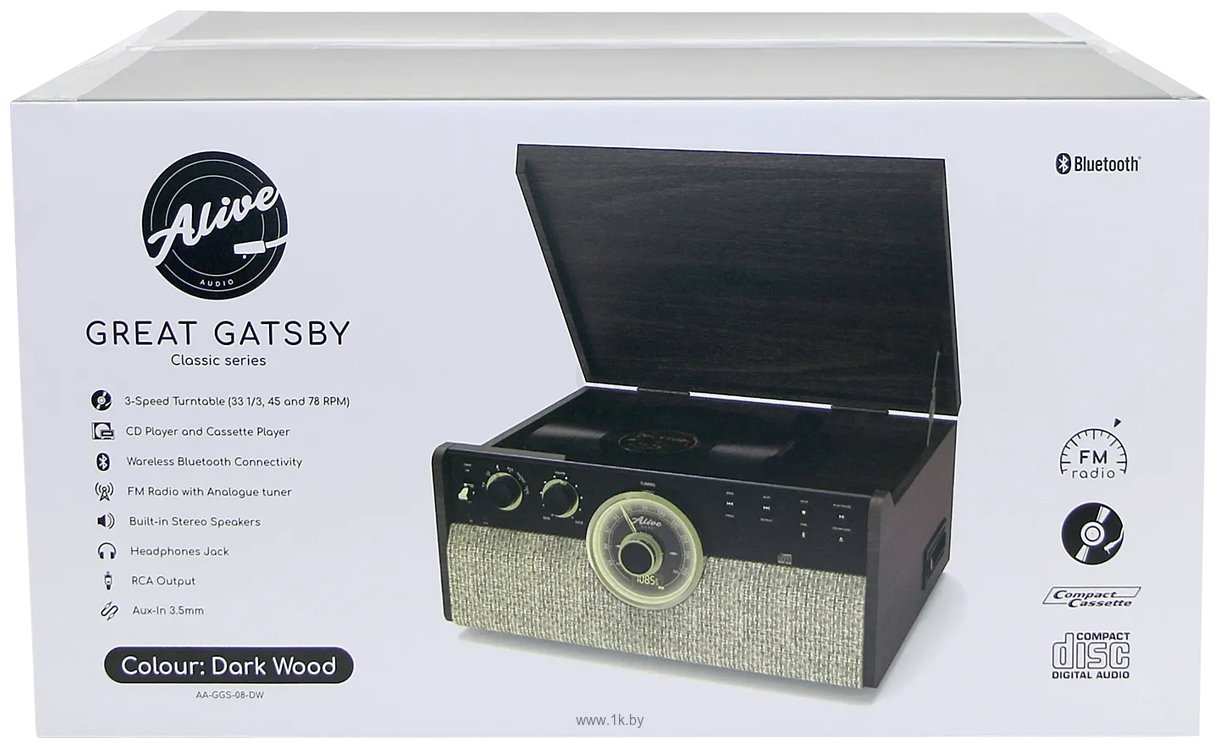 Фотографии Alive Audio Great Gatsby Dark Wood AA-GGS-08-DW