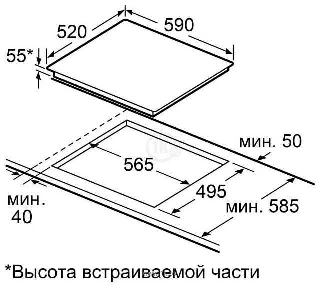 Фотографии MAUNFELD CVI594SB2WHF Inverter