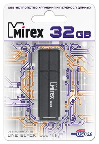 Фотографии Mirex Color Blade Line 32GB (13600-FMULBK32)